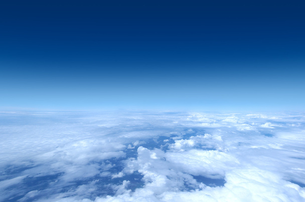 Sky collectie - shot van vliegtuig - Foto, afbeelding