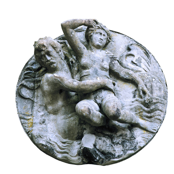 La antigua estatua de Zeus está robando Europa.  - Foto, imagen