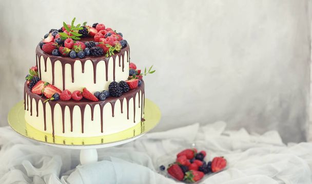 Ζαχαροπλαστειο αρωματικό κέικ για διακοπές - Φωτογραφία, εικόνα
