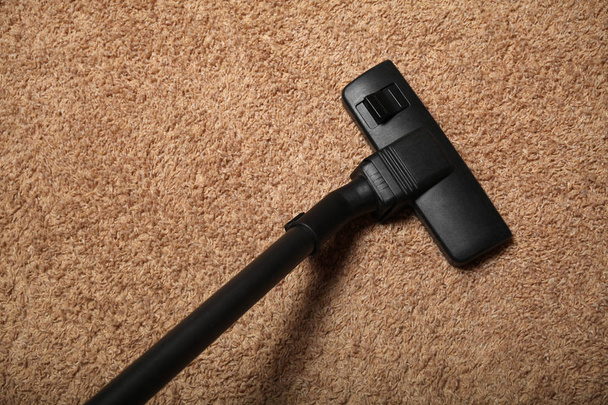 Professional vacuum cleaner. Apartment cleaning service. - Photo, Image