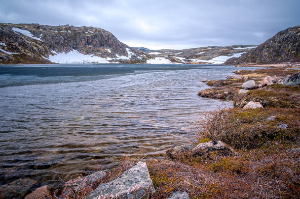 Teriberka, Rusya 'nın kuzeyi, Barents denizi - Fotoğraf, Görsel