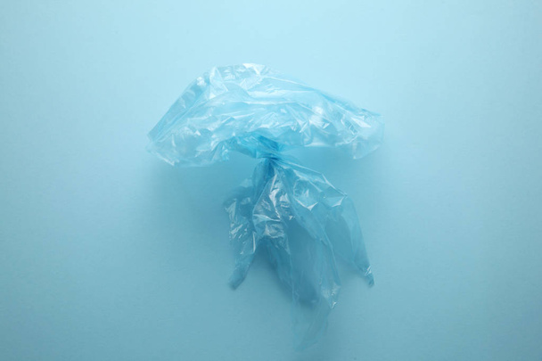 Ocean pollution by household garbage. The problem of disposable  - Foto, afbeelding