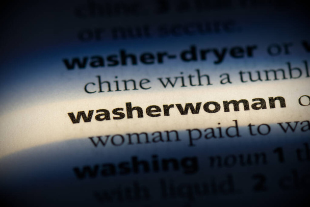 Washerwoman - Φωτογραφία, εικόνα