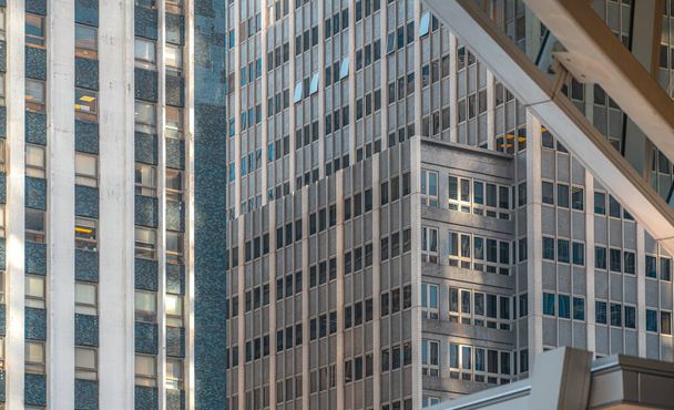 Modern office building close up in Hong Kong - Фото, изображение