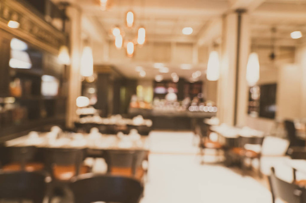 Abstrato borrão restaurante e café café café interior
 - Foto, Imagem