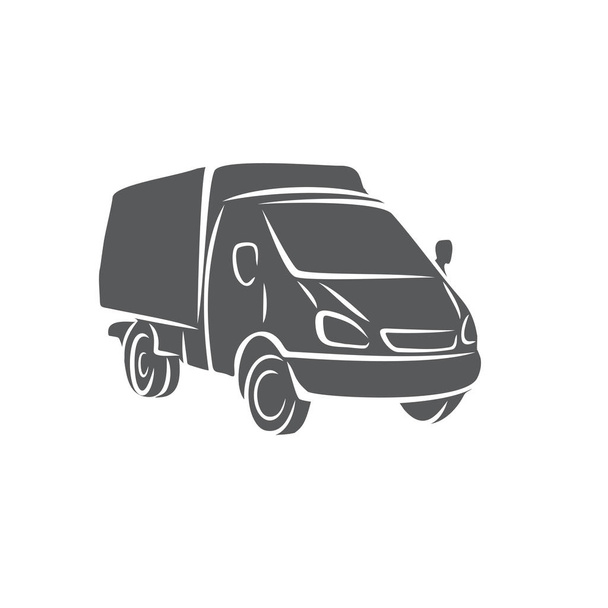 Gazelle car icon in brush strokes style - Vector, Image