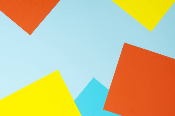 Bright paper background of several colors.  - Фото, изображение