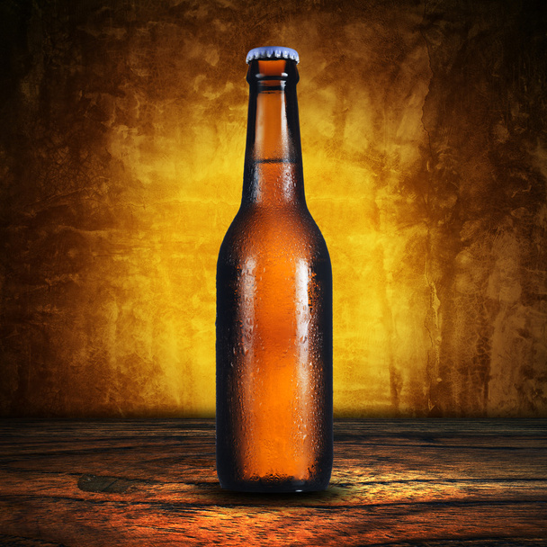Close up of beer bottle - Photo, image