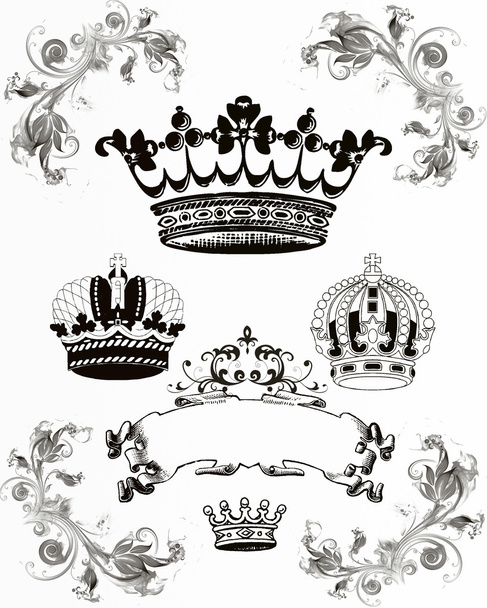 Collection of crowns - Photo, Image