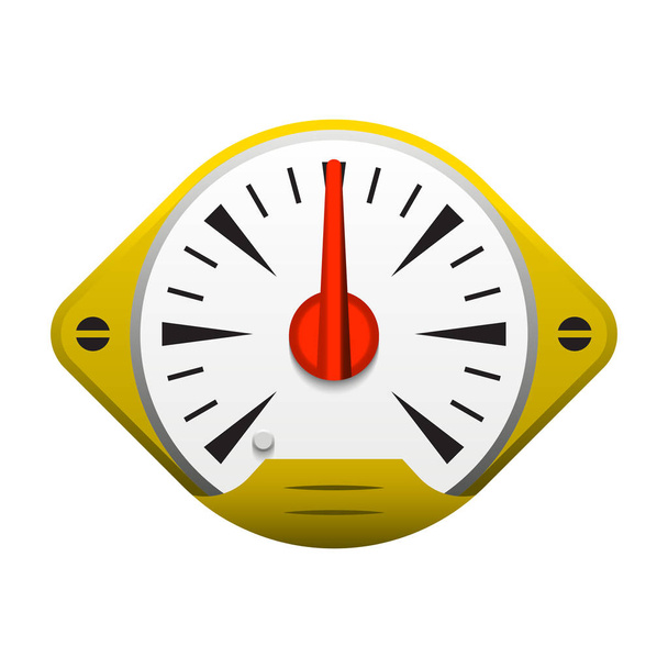 gauge meter icon   - Vector, Image