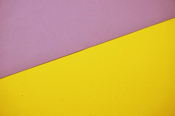 Geometric with yellow and purple texture background - Foto, Bild