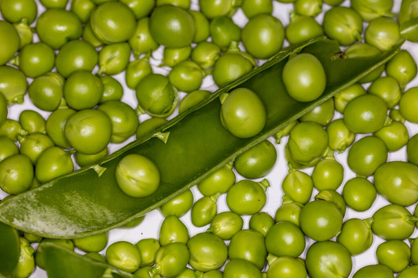 fresh green peas - Photo, Image