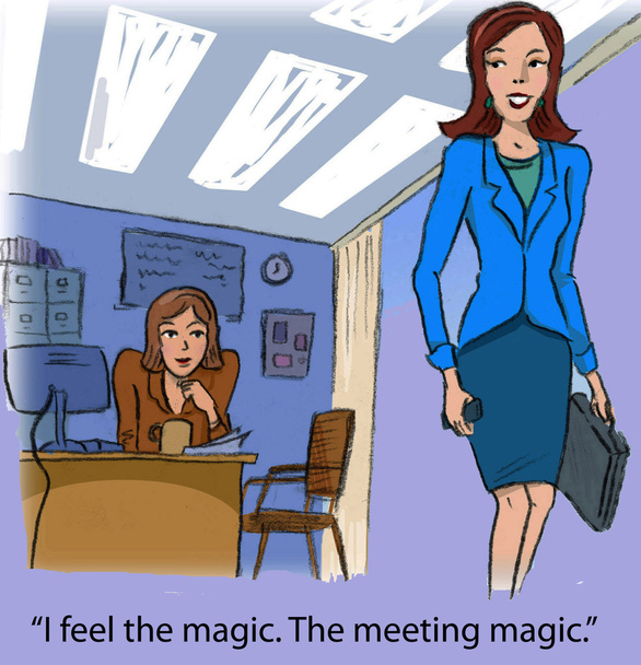 magiczne spotkanie - Zdjęcie, obraz