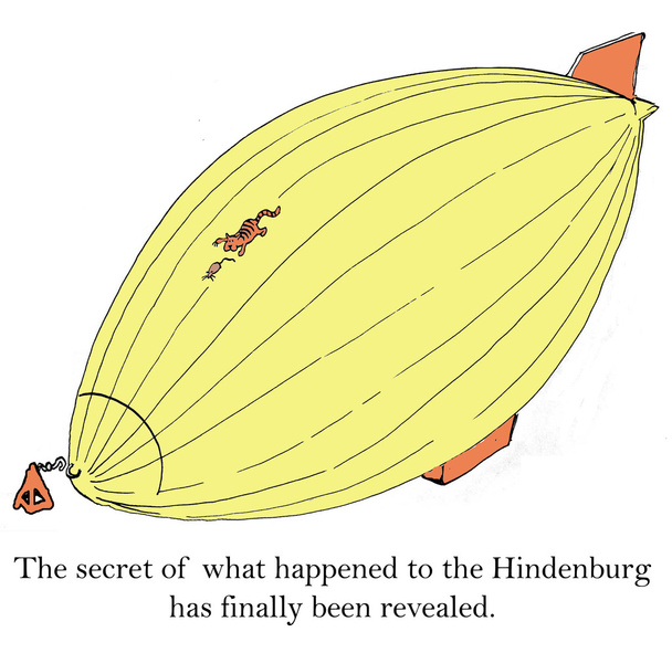 μυστικό της hindenberg - Φωτογραφία, εικόνα