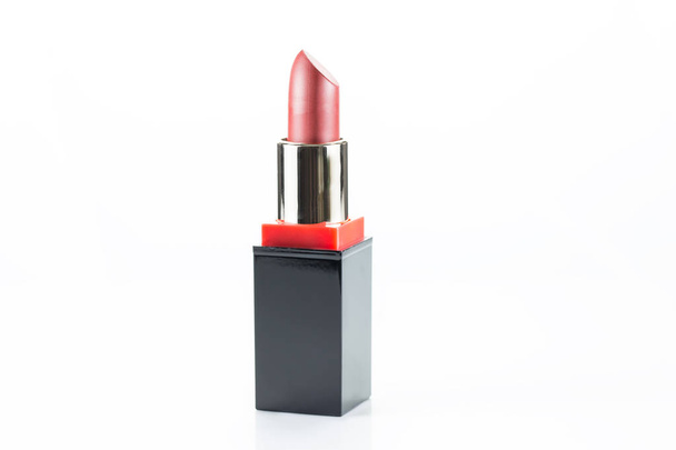 Pink lipstick isolated on white background - Фото, зображення