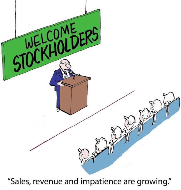 Welcome Stockholders - Fotó, kép