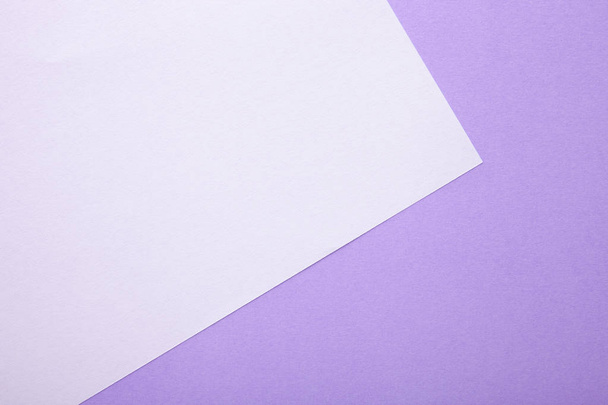 Texture pastel blanc et violet comme fond. Vue du dessus
 - Photo, image