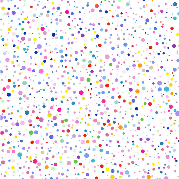 Multicolored circles on a white background - Вектор, зображення