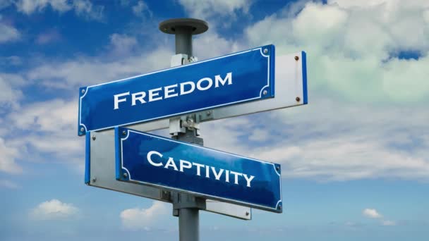 ストリート自由への道に署名する対Captivity - 映像、動画