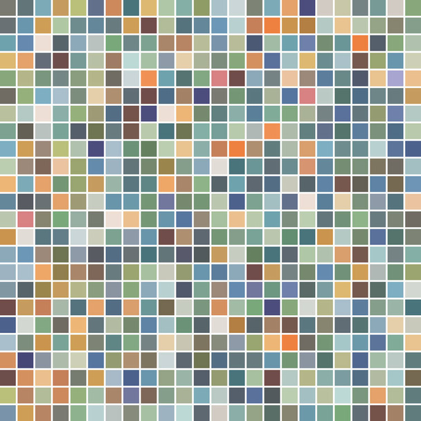 colorful abstract square mosaic texture background - Vector, Image