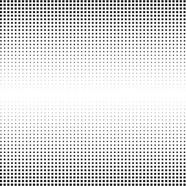 zwarte vierkanten op witte achtergrond  - Vector, afbeelding