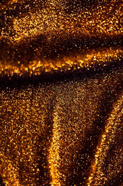Bronze holiday sparkling glitter abstract background, luxury shi - Photo, Image