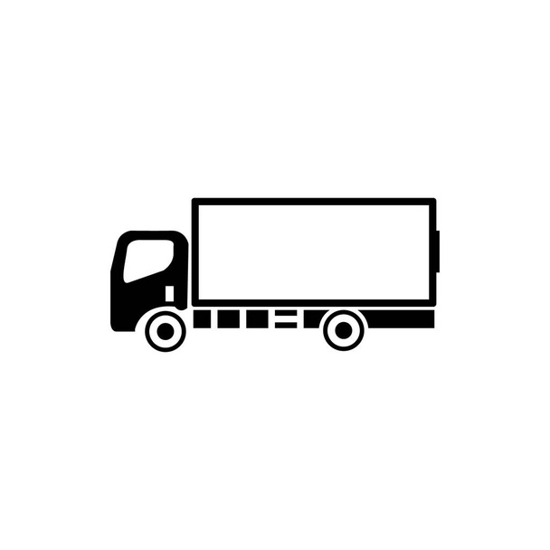 Plantilla creativa y moderna del diseño del vector del icono del camión / del vehículo para la empresa, negocio o propósito de la industria listo para usar
 - Vector, imagen