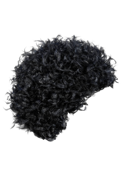Afro cabelo isolado afro-americano, ilustração 3D, 3D Rendering
 - Foto, Imagem