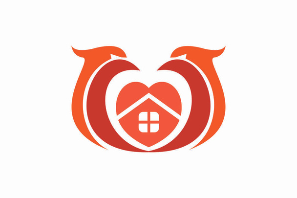 bezpieczny dom inteligentne ikony logotyp, proste i nowoczesne logo dla firmy - Wektor, obraz