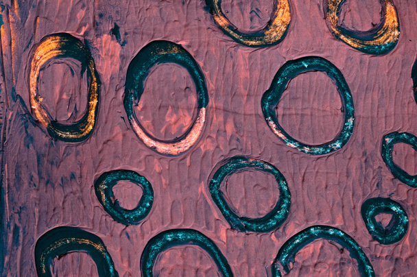 абстрактний гуаш акварельний живопис, деталь
 - Фото, зображення