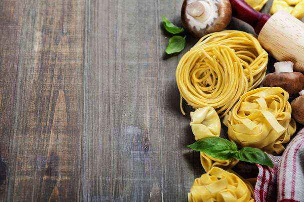 Fresh pasta - Foto, Bild