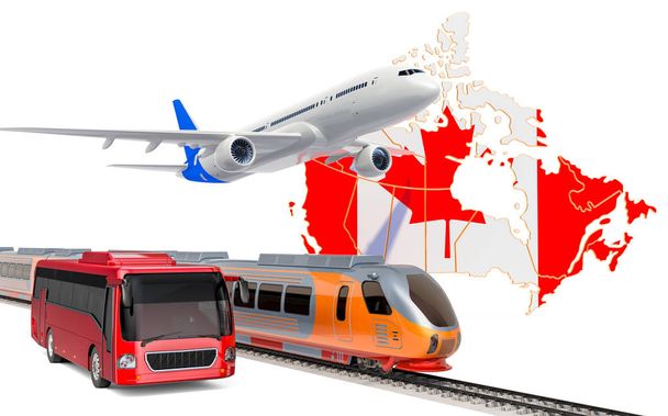 Personenverkehr in Kanada - Foto, Bild