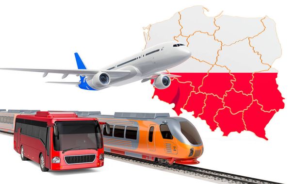 Přeprava cestujících v Polsku - Fotografie, Obrázek