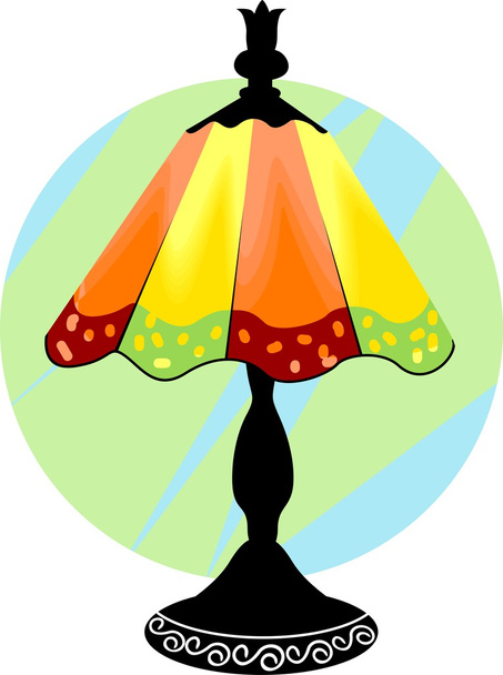 Table lamp - ベクター画像