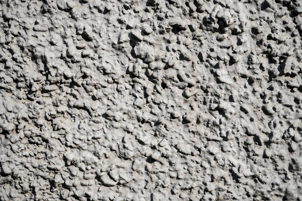 Texture photo of white rough concrete plaster - Photo, Image
