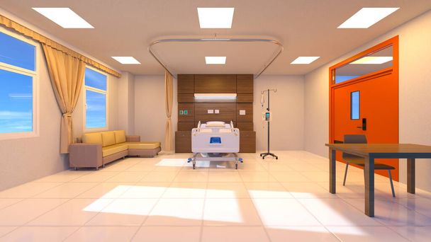 3D CG рендеринг медицинского пространства
 - Фото, изображение