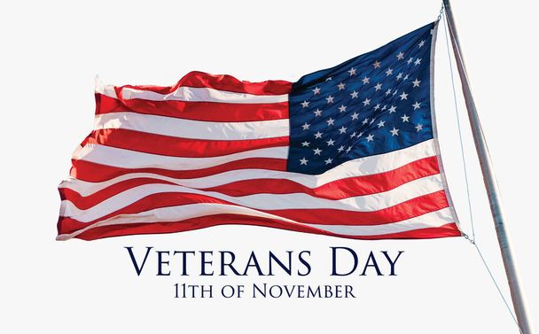 Veteranen Dag 11 November vakantie Banner. Vector Illustratie  - Vector, afbeelding