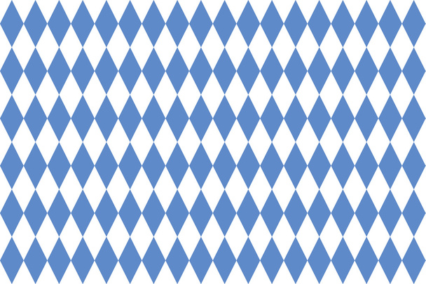 Typical Bavarian diamond pattern as background - Photo, Image