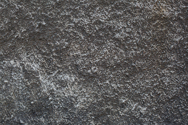 Textured background of gray coarse-grained plaster. - 写真・画像