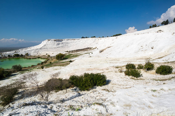 Thermal springs of Pamukkale, Turkey - Foto, afbeelding