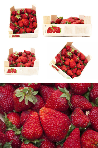 Rote Erdbeeren - Foto, Bild