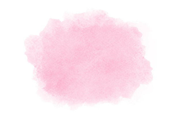 Rózsaszín akvarell fehér háttér - Fotó, kép