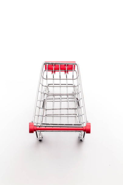 Shopping carts in large stores - Photo, Image