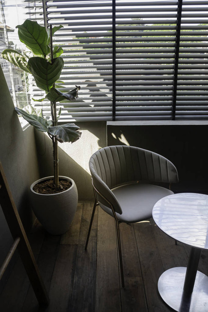 Miniaml mobiliário estilo café
 - Foto, Imagem