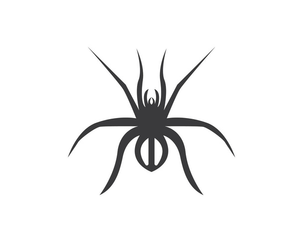 Icona ragno e simbolo vettoriale illustrazione
 - Vettoriali, immagini