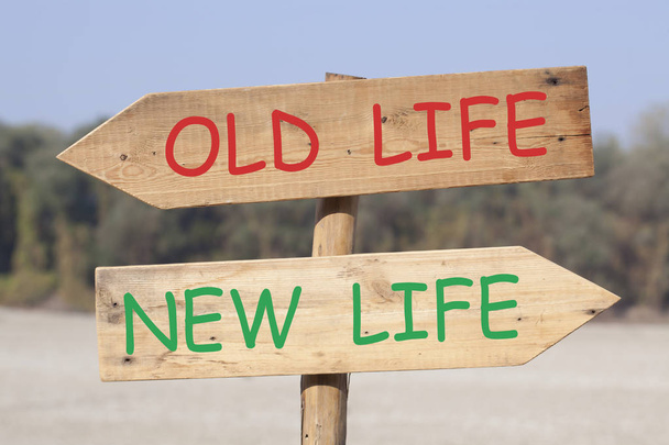 Stare życie i nowe życie - Zdjęcie, obraz