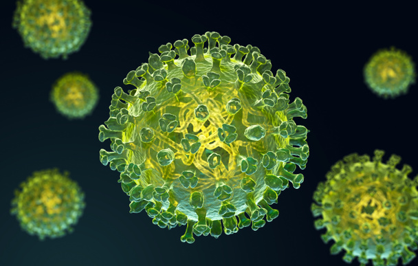 Illustration du virus de la grippe
 - Photo, image