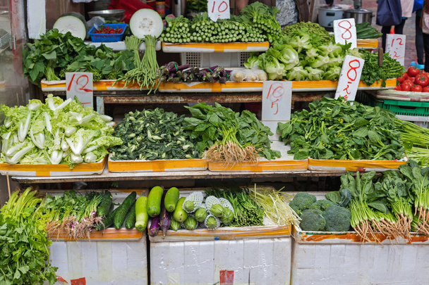 Veggie Market Stall - Foto, Bild