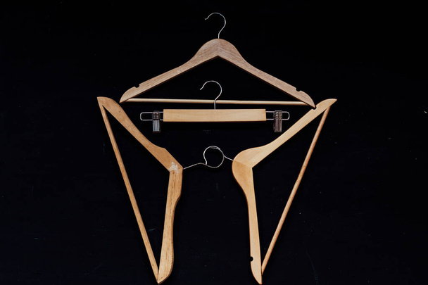 hangers for clothes wardrobe fashion background nice - Photo, Image