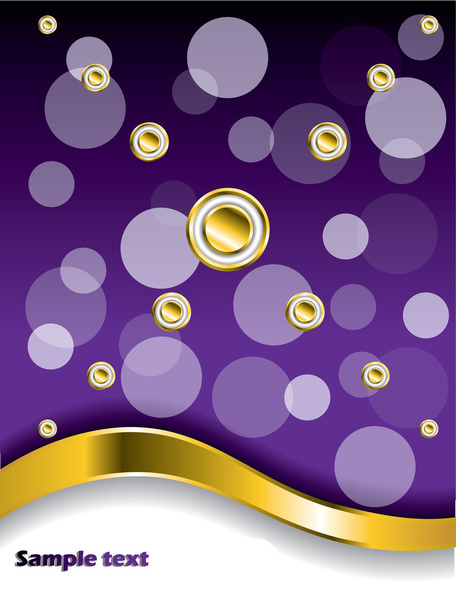 Dotted Purple background - Vector, Image